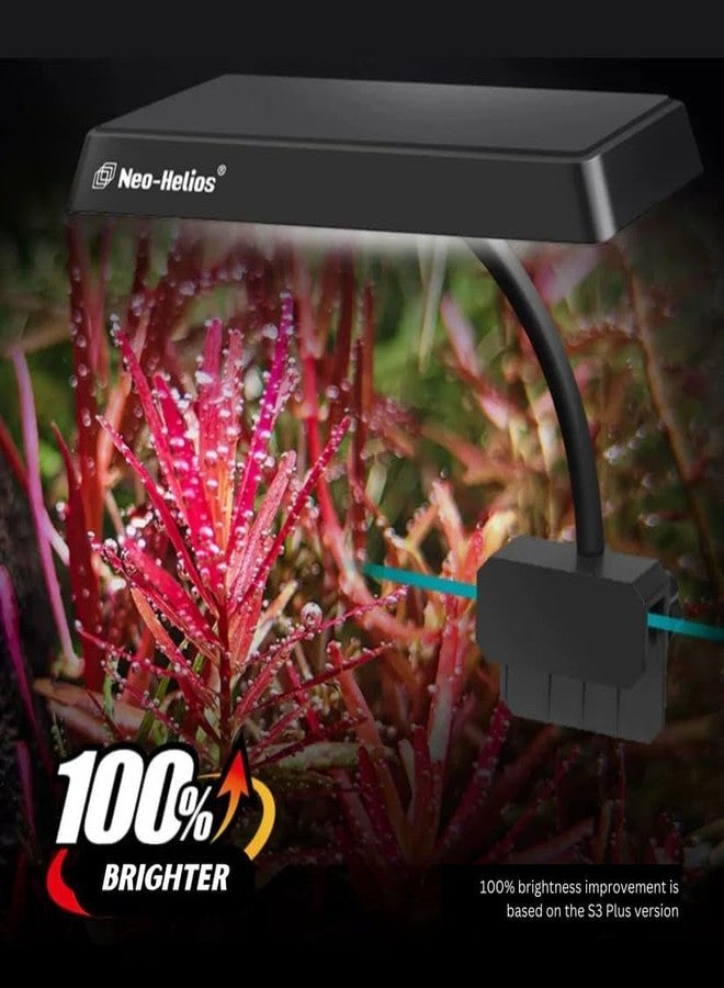 VAYINATO® Neo Helios Flat Nano S3 Pro+, 13W Full Spectrum Vivid Solar Colour 10000K | High Brighness Planted Tank Aquarium Light | Suitable for Glass of Maximum 3~15mm Thickness - Image 3